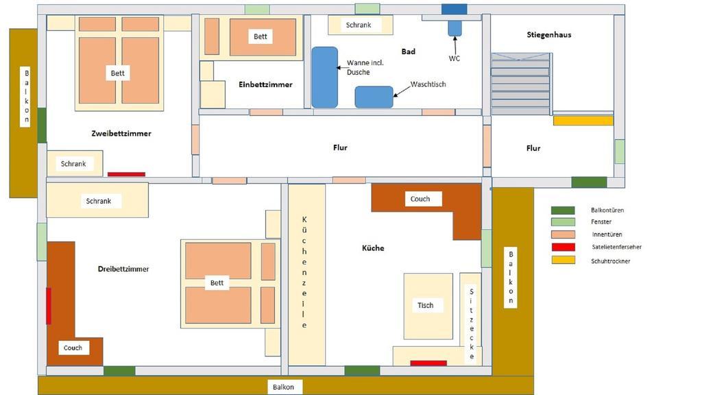 Apartment Berger Sankt Veit in Defereggen Номер фото